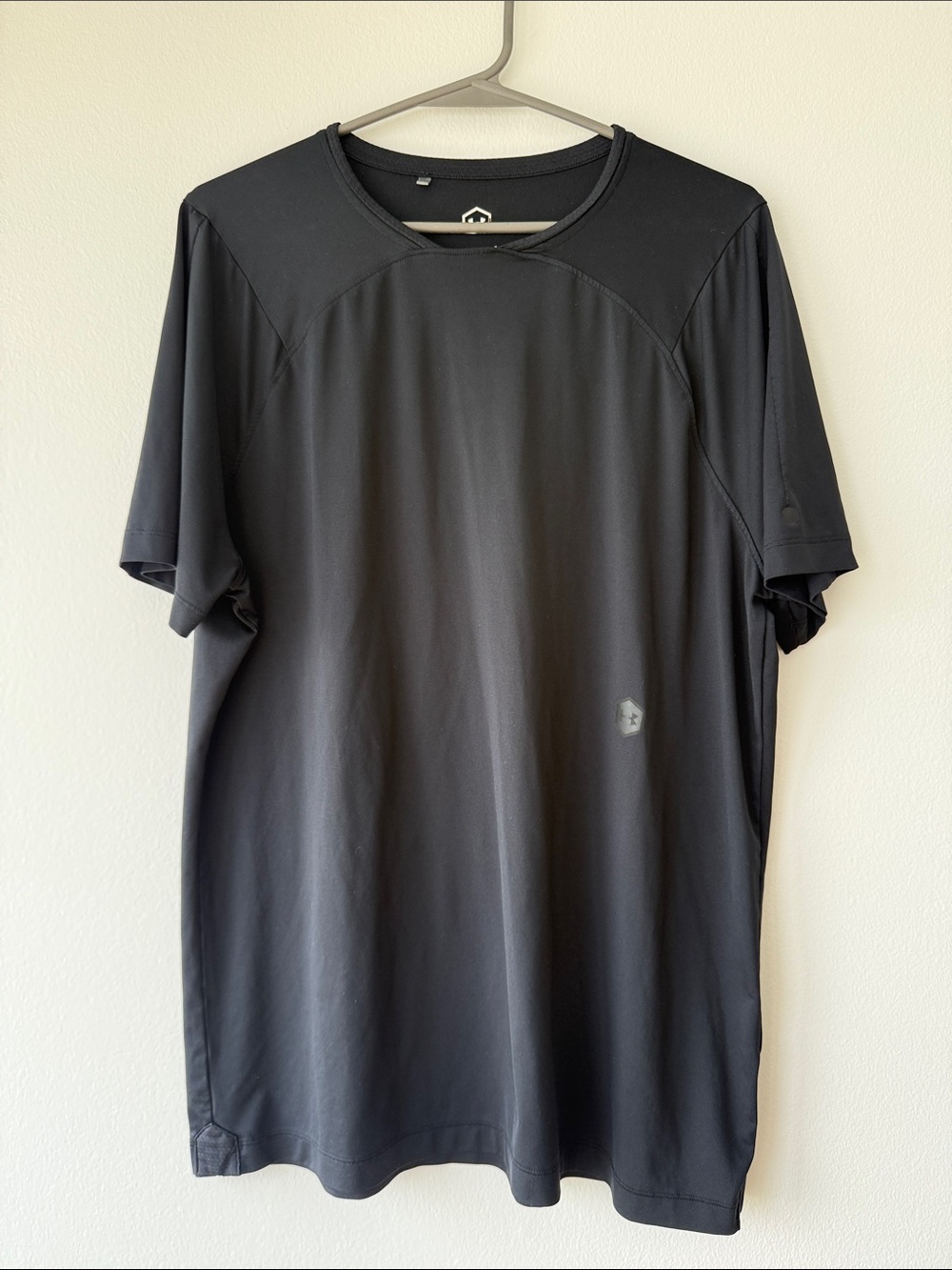 Under Armour Black UA Rush Performance Tee